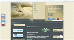 Desktop Screenshot of footcareassociates.org
